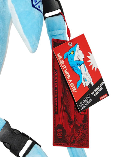 Sprayground STUFFED SAVAGE HOODY BACKPACK SHARK