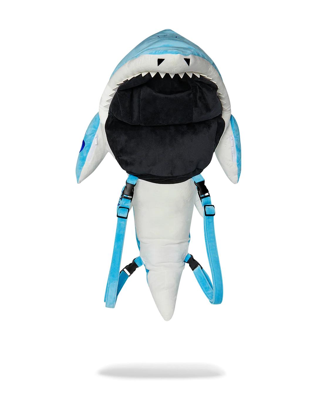 Sprayground STUFFED SAVAGE HOODY BACKPACK SHARK