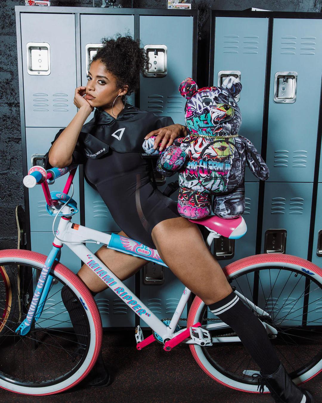 Sprayground NEW CITY ANDROID MONEYBEAR TEDDYBEAR BACKPACK