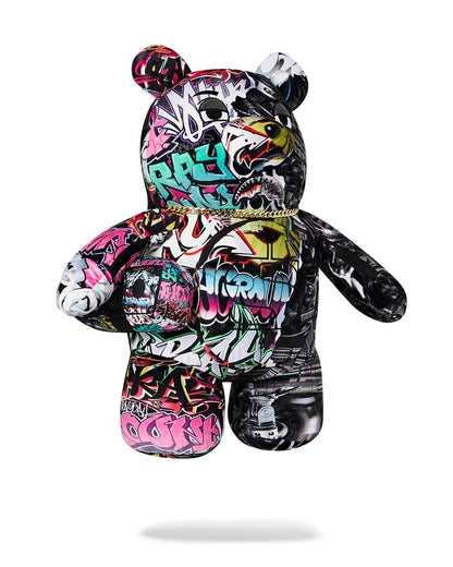 Sprayground NEW CITY ANDROID MONEYBEAR TEDDYBEAR BACKPACK