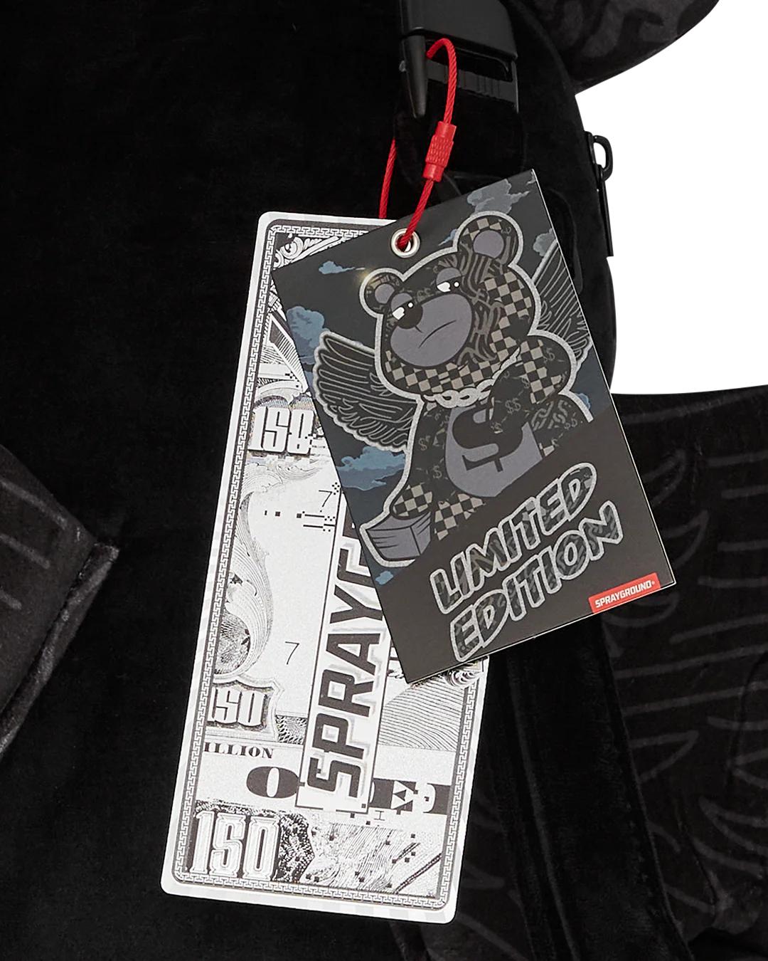 Sprayground 4AM MONEY WING BEAR BACKPACK