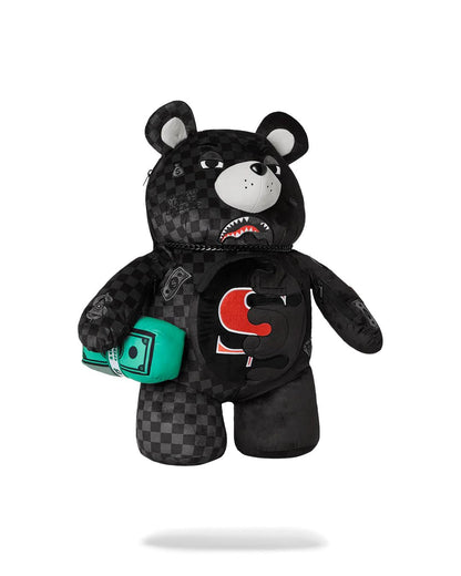 Sprayground SPEED SHARK SIDE SWIPE MONEYBEAR TEDDY BEAR BACKPACK