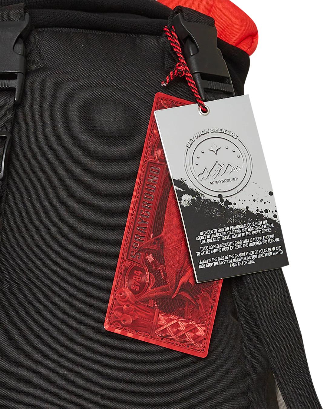 Sprayground SKY HIGH SEEKERS ARCTIC GPS MONEYBEAR BACKPACK