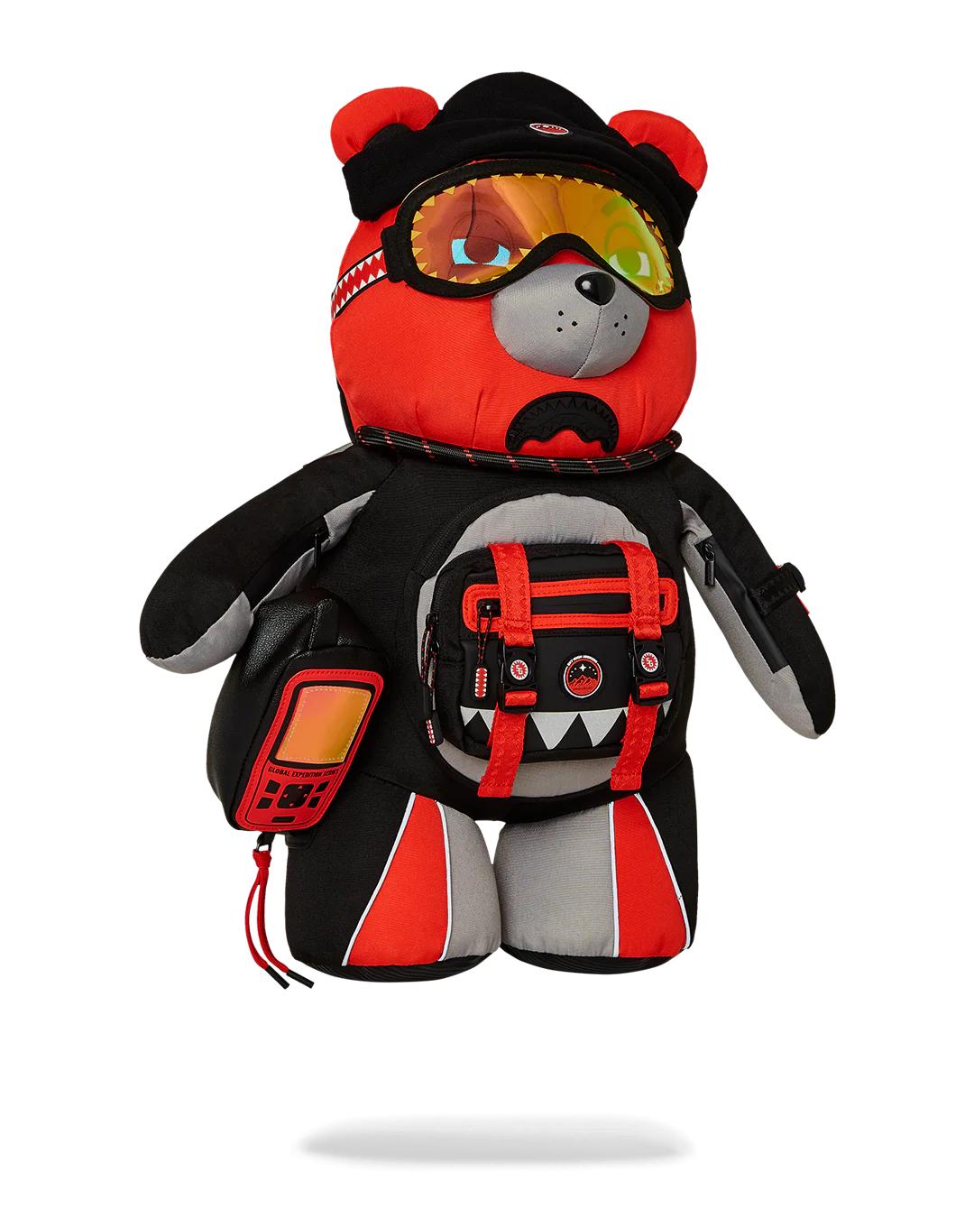 Sprayground SKY HIGH SEEKERS ARCTIC GPS MONEYBEAR BACKPACK