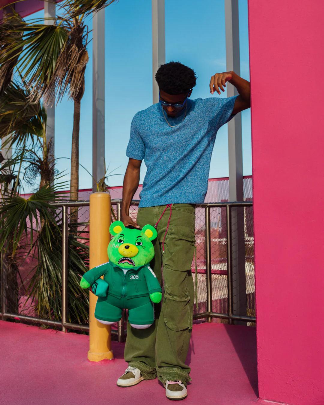 Sprayground SQUID GAME COLLAB CONTESTANT MONEYBEAR BACKPACK