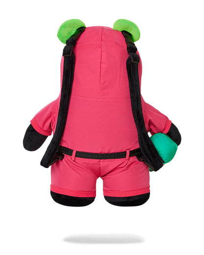 Sprayground SQUID GAME COLLAB PINK SOLDIERS BEAR BACKPACK