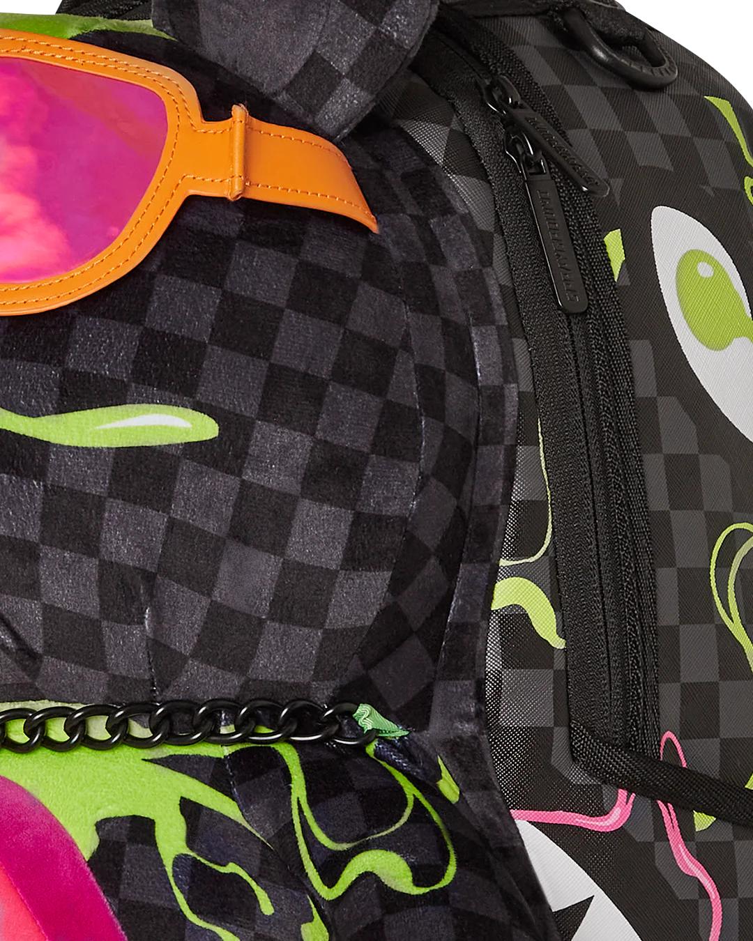 Sprayground SLIME DIME MONEYBEAR TEDDYBEAR ON BACKPACK