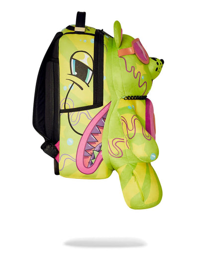 Sprayground SLIME DIME MONEYBEAR TEDDYBEAR ON BACKPACK
