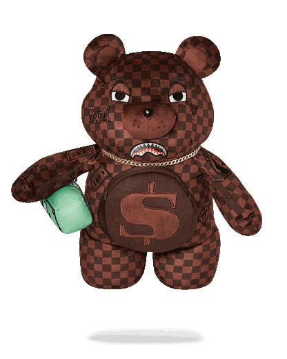 Sprayground LENTICULAR EFFECTS MONEYBEAR TEDDYBEAR BACKPACK