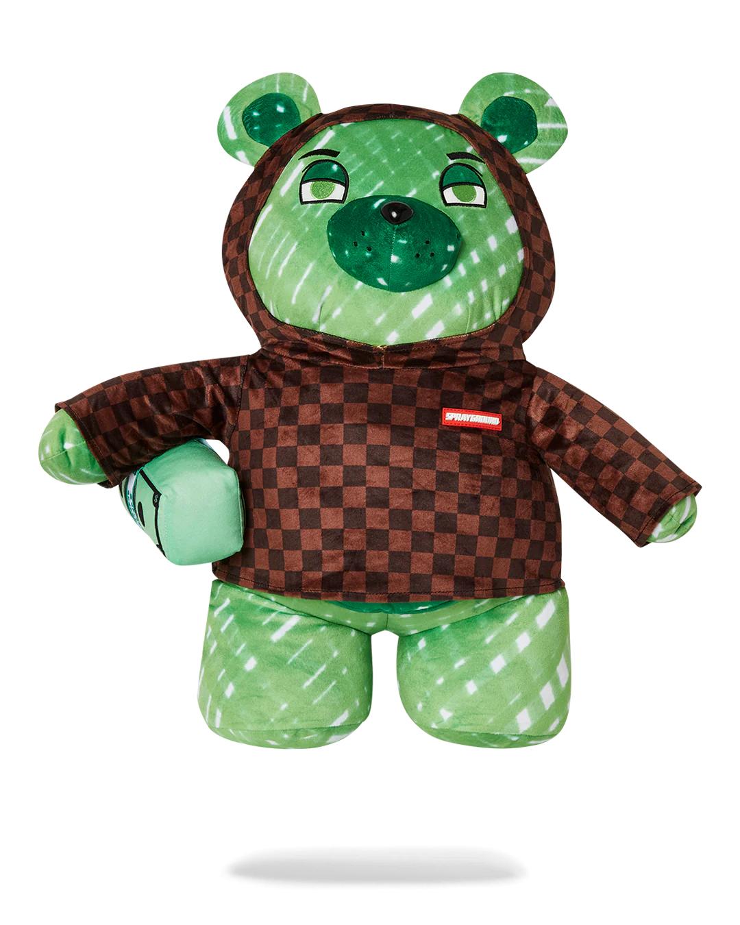 Sprayground SHARKS IN PARIS FADE AWAY HOODIE MONEYBEAR TEDDYBEAR BACKPACK