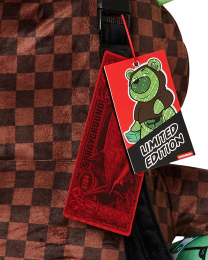 Sprayground SHARKS IN PARIS FADE AWAY HOODIE MONEYBEAR TEDDYBEAR BACKPACK