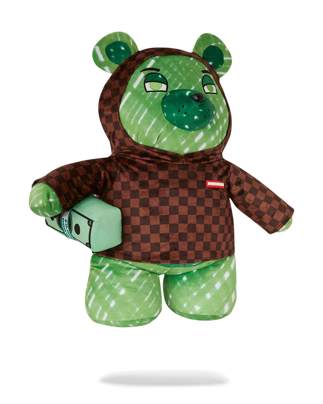Sprayground SHARKS IN PARIS FADE AWAY HOODIE MONEYBEAR TEDDYBEAR BACKPACK