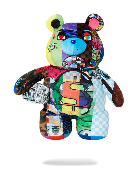 Sprayground SHARK MASTERPIECES MONEYBEAR TEDDYBEAR BACKPACK