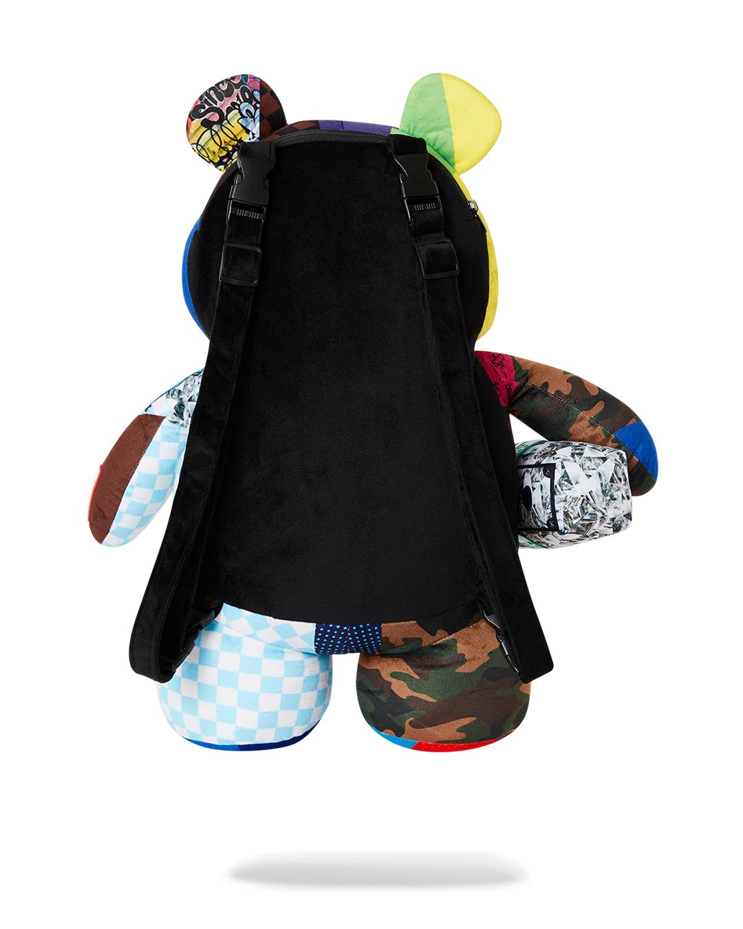 Sprayground SHARK MASTERPIECES MONEYBEAR TEDDYBEAR BACKPACK