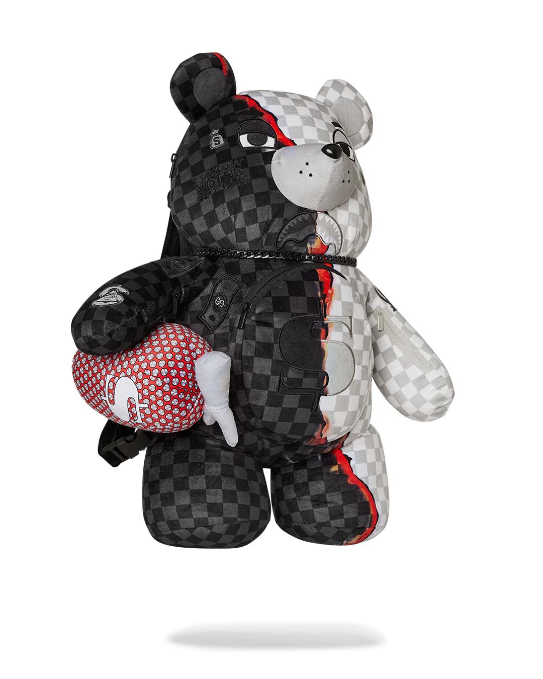Sprayground RING OF FIRE MONEYBEAR TEDDYBEAR BACKPACK