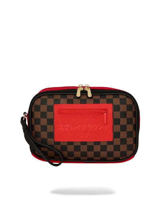 Sprayground KATANA CHECK BOSS TOILETRY BRICK