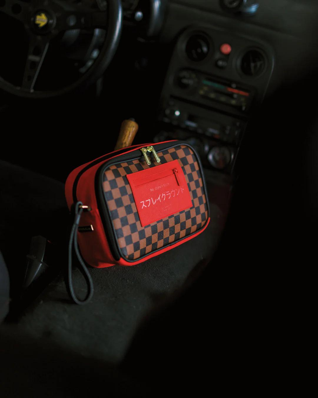Sprayground KATANA CHECK BOSS TOILETRY BRICK