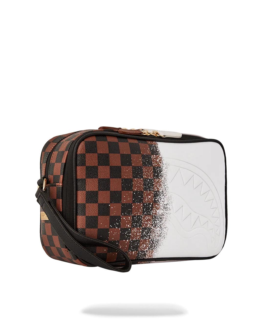 Sprayground SPRAYSHARKS WORLDWIDE BRICKSIDE TOILETRY BAG