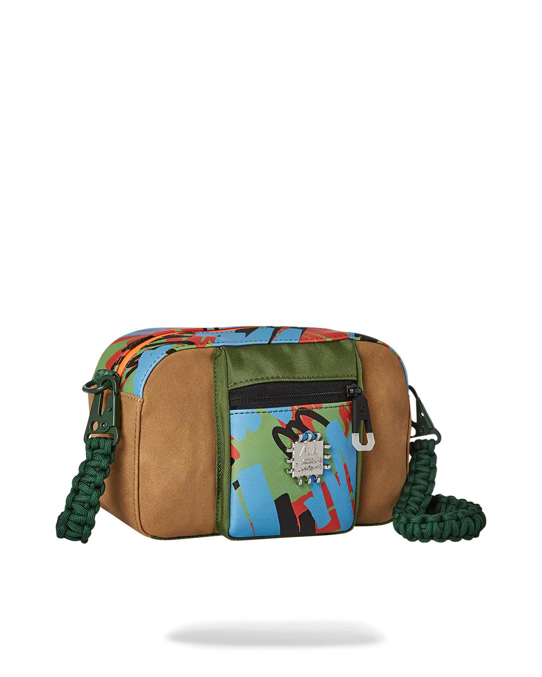 Sprayground A.I. SPECIAL OPS BRICKSIDE TOILETRY MESSENGER BAG