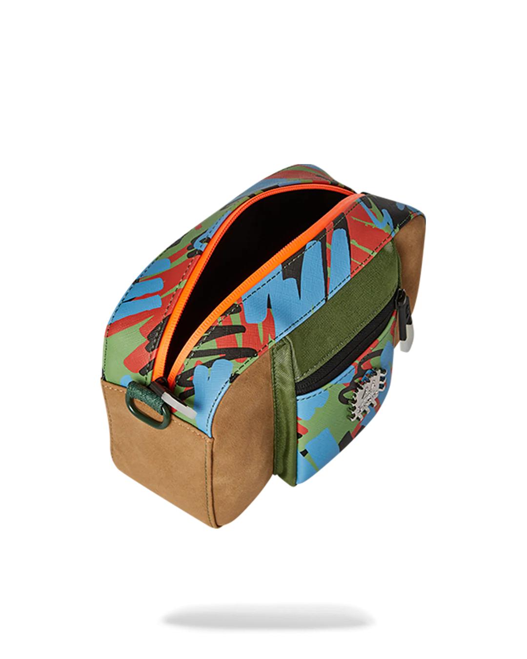 Sprayground A.I. SPECIAL OPS BRICKSIDE TOILETRY MESSENGER BAG