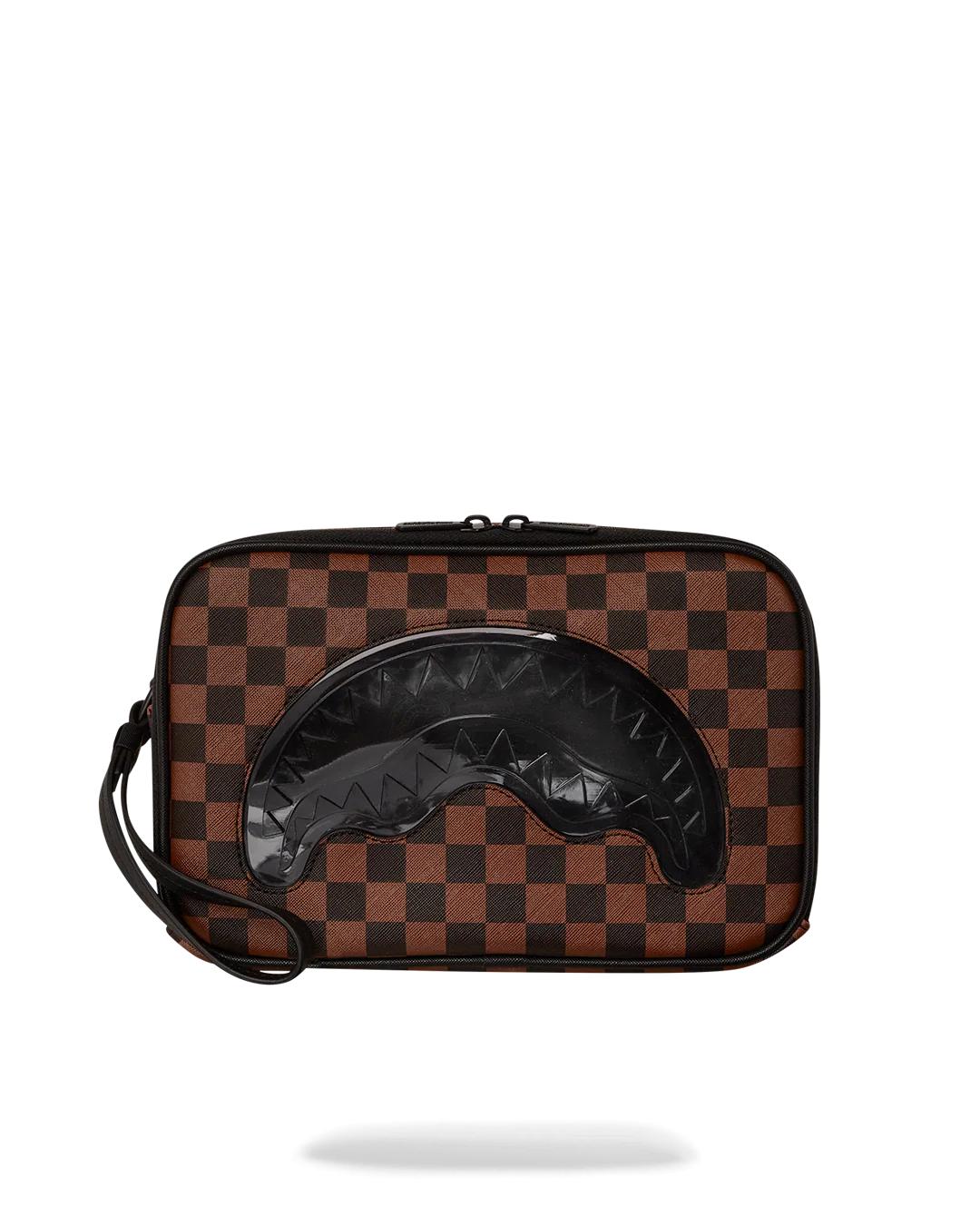 Sprayground SHARKS IN PARIS CLEAR FOR TAKEOFF TOILETRY BAG