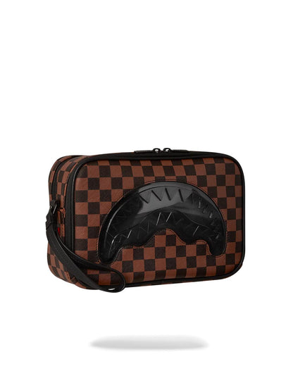 Sprayground SHARKS IN PARIS CLEAR FOR TAKEOFF TOILETRY BAG
