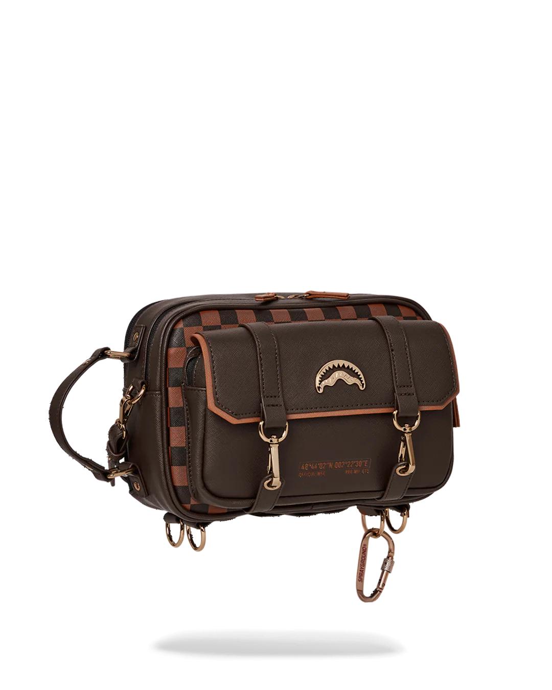 Sprayground CHECKMATE ROYALE MESSENGER BRICK BAG