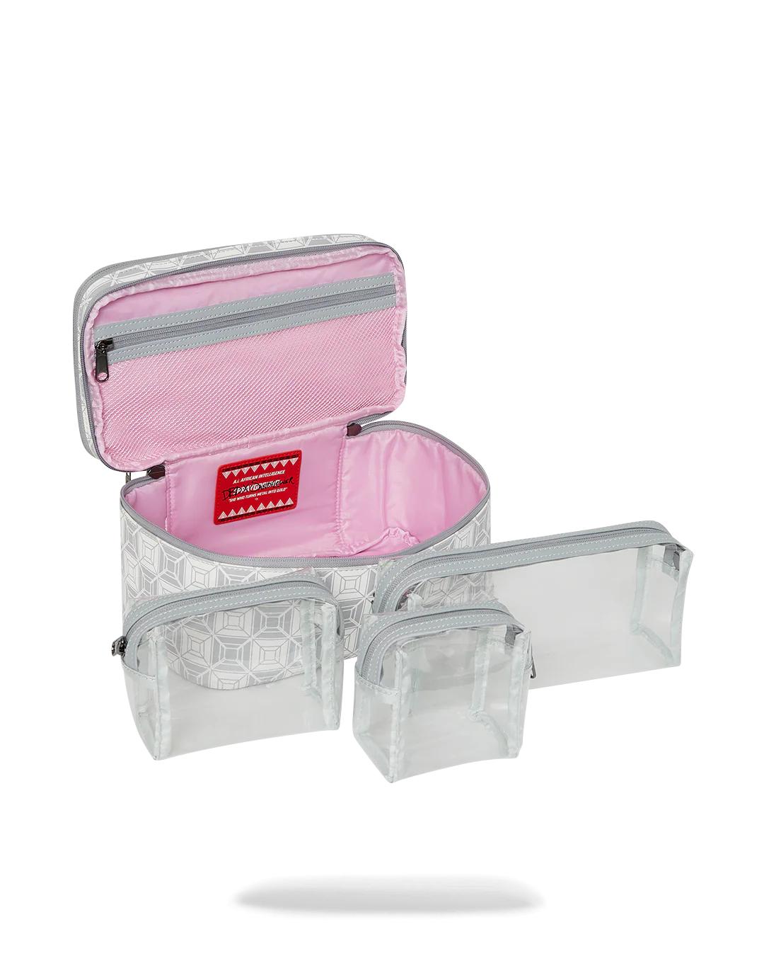 Sprayground A.I.8 AFRICAN INTELLIGENCE BOOKED & BUSY COSMETIC CASE