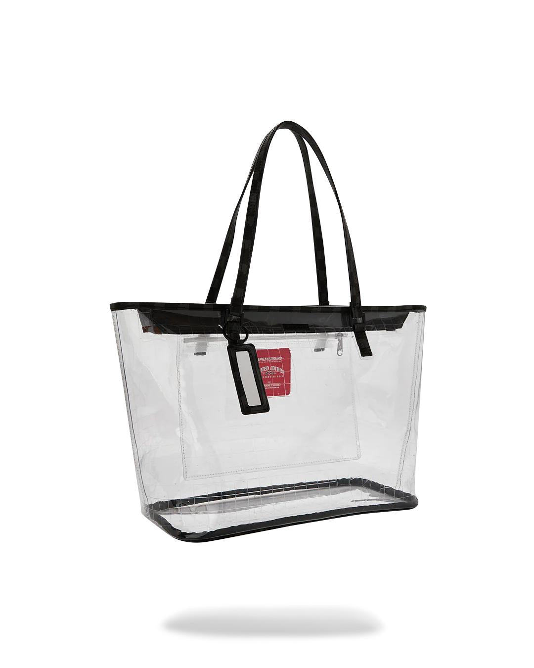 Sprayground FULLY CLEAR SHARKS IN PARIS TOTE
