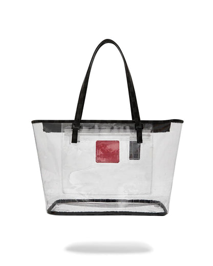 Sprayground FULLY CLEAR SHARKS IN PARIS TOTE