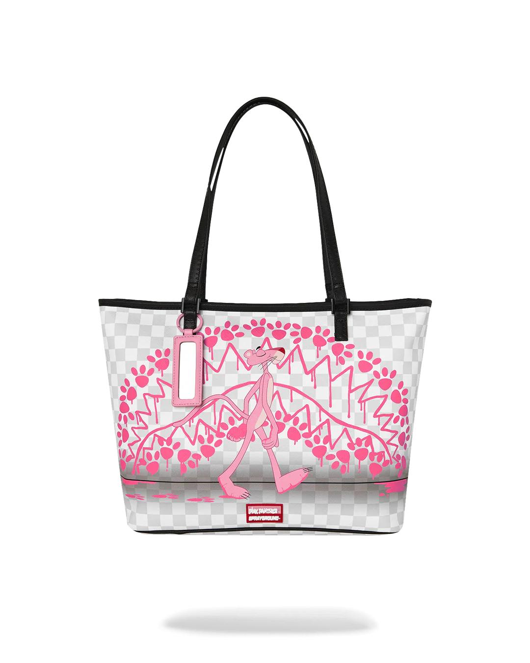 Sprayground PINK PANTHER PAWPRINTS TOTE