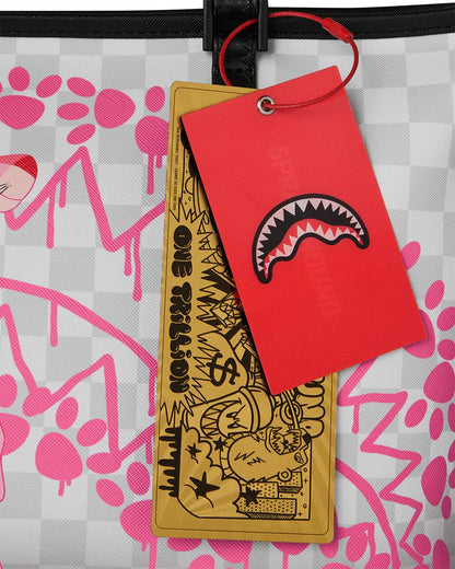 Sprayground PINK PANTHER PAWPRINTS TOTE
