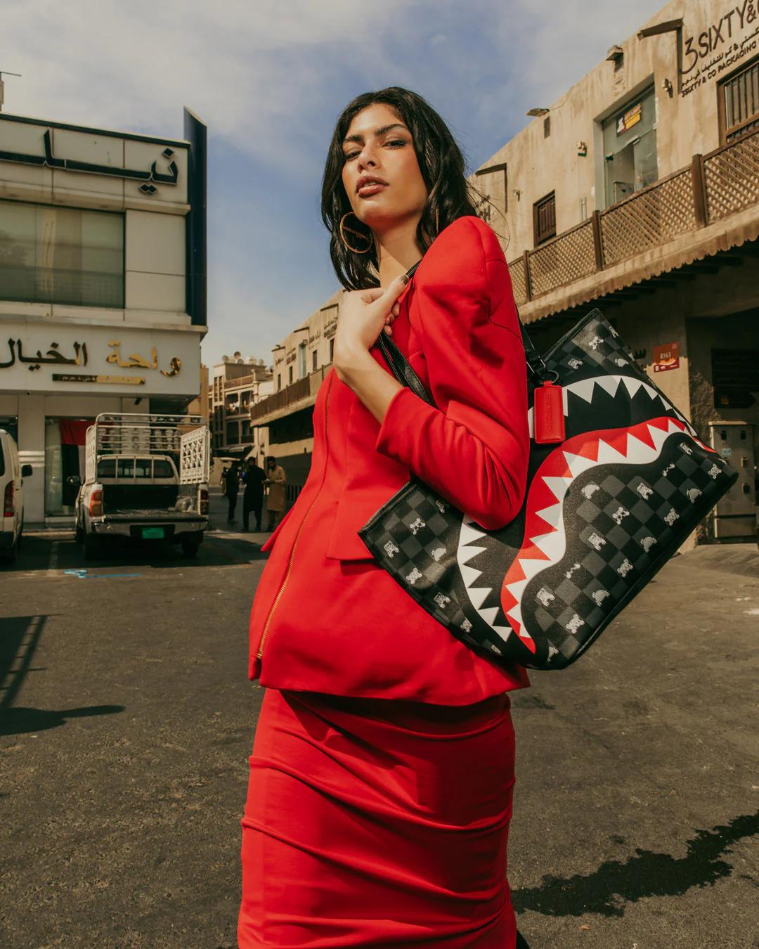 Sprayground SHARK MOB HIDEOUT TOTE