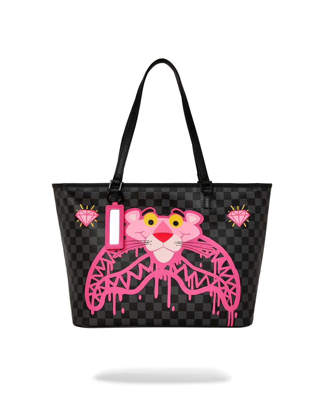 Sprayground PINK PANTHER DIAMOND SHARK TOTE