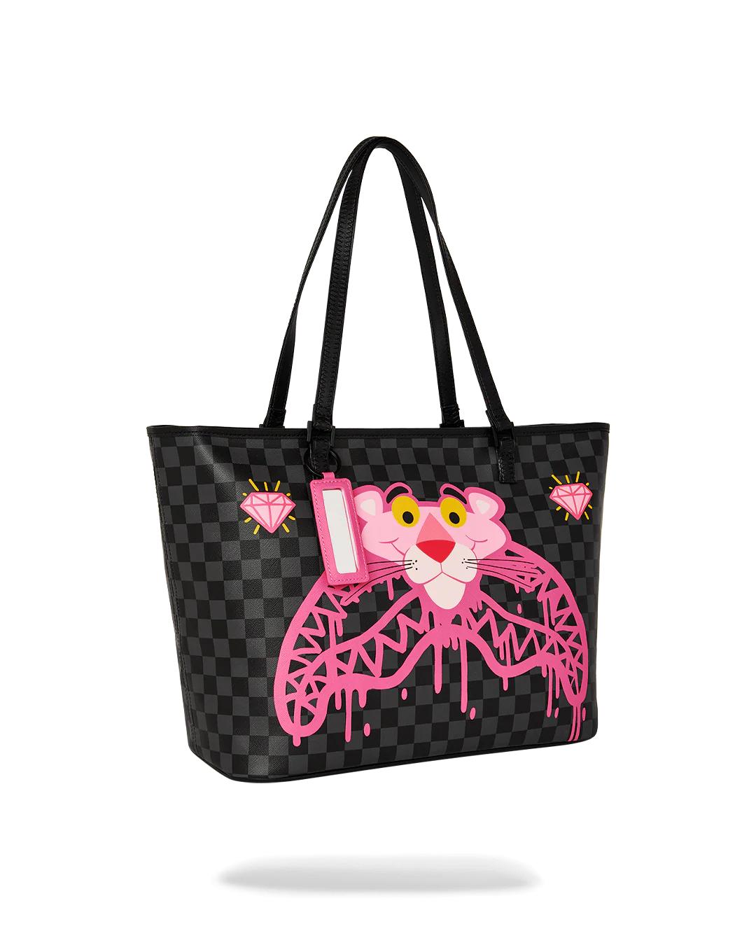 Sprayground PINK PANTHER DIAMOND SHARK TOTE