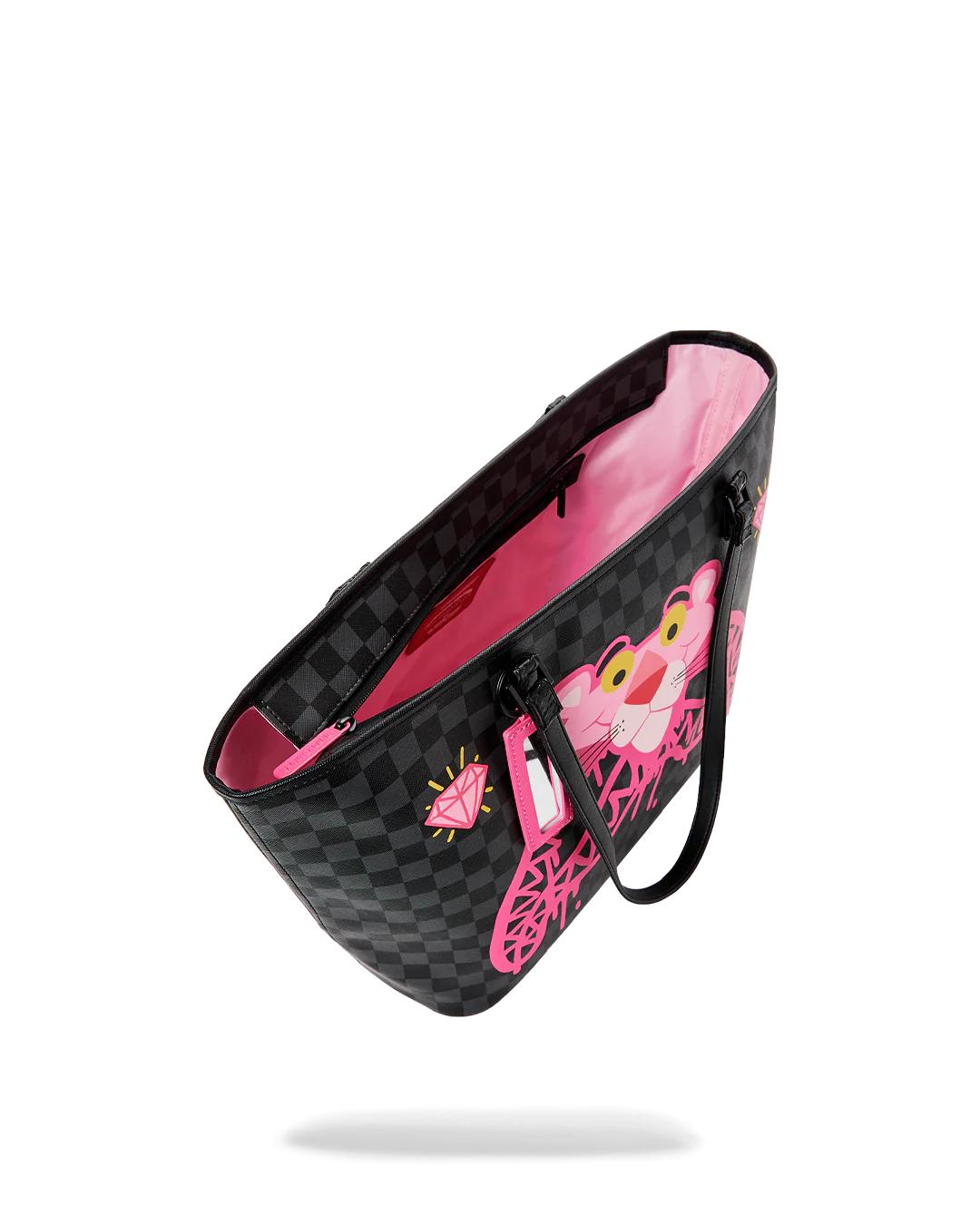 Sprayground PINK PANTHER DIAMOND SHARK TOTE