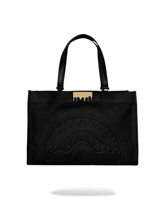 Sprayground GOLD BRICK DRIP TORTUGA TOTE