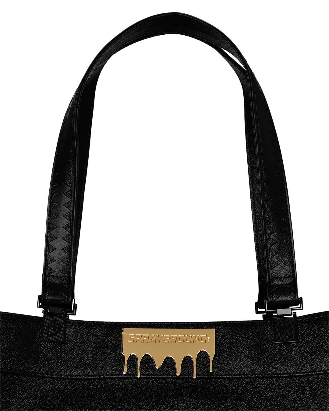 Sprayground GOLD BRICK DRIP TORTUGA TOTE