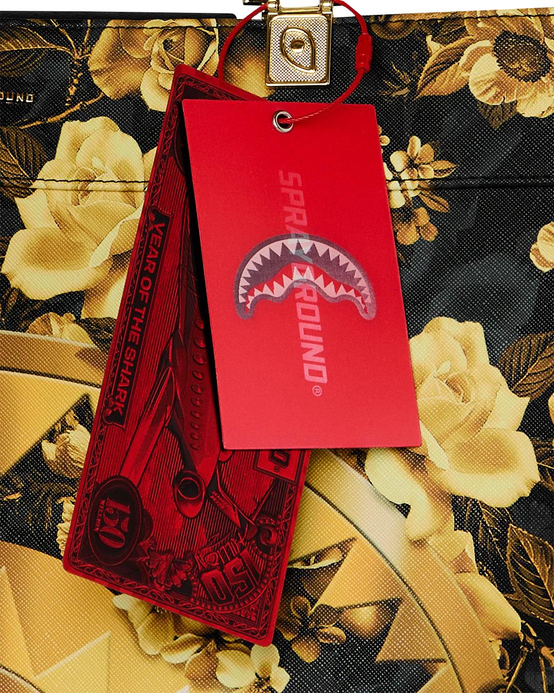 Sprayground BILLIONAIRE BLOOM TORTUGA TOTE
