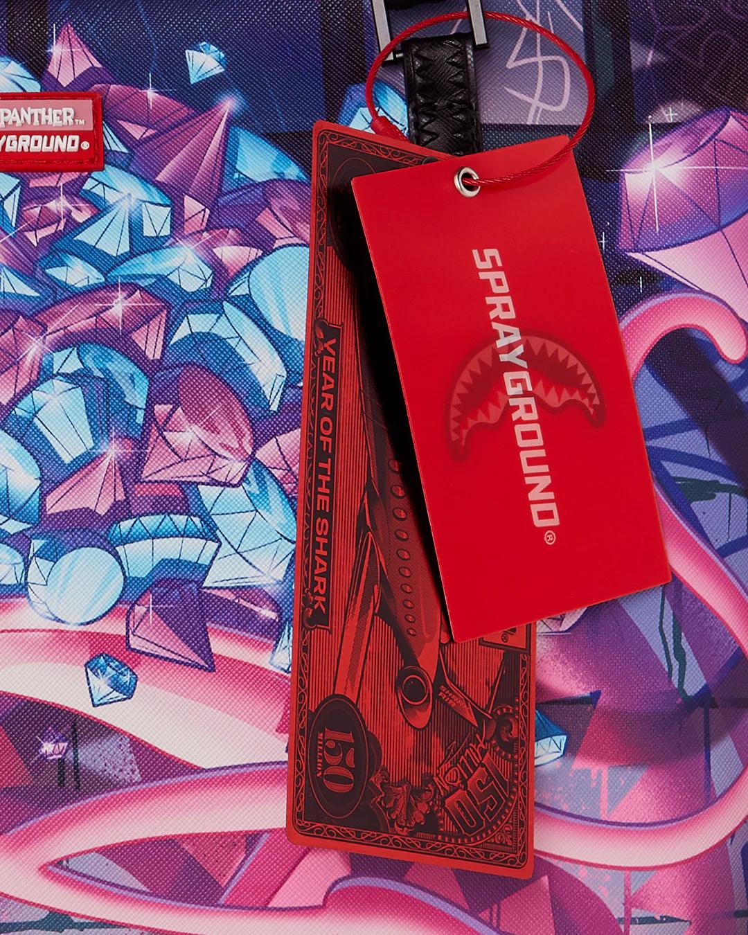 Sprayground PINK PANTHER DIAMOND HEIST TOTE
