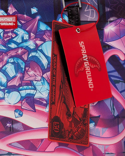 Sprayground PINK PANTHER DIAMOND HEIST TOTE