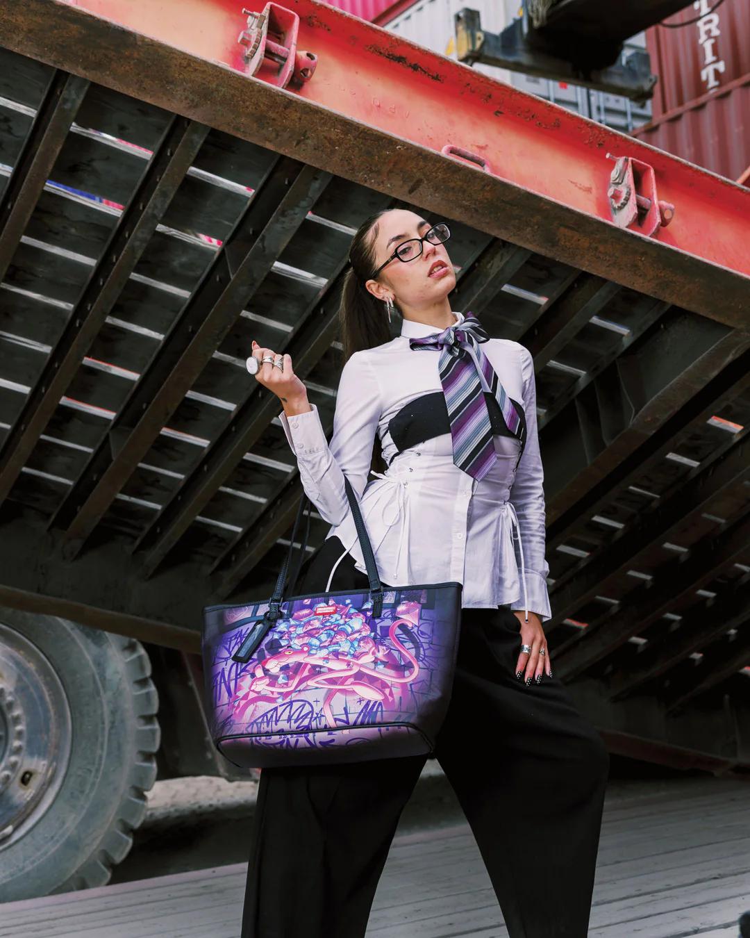 Sprayground PINK PANTHER DIAMOND HEIST TOTE