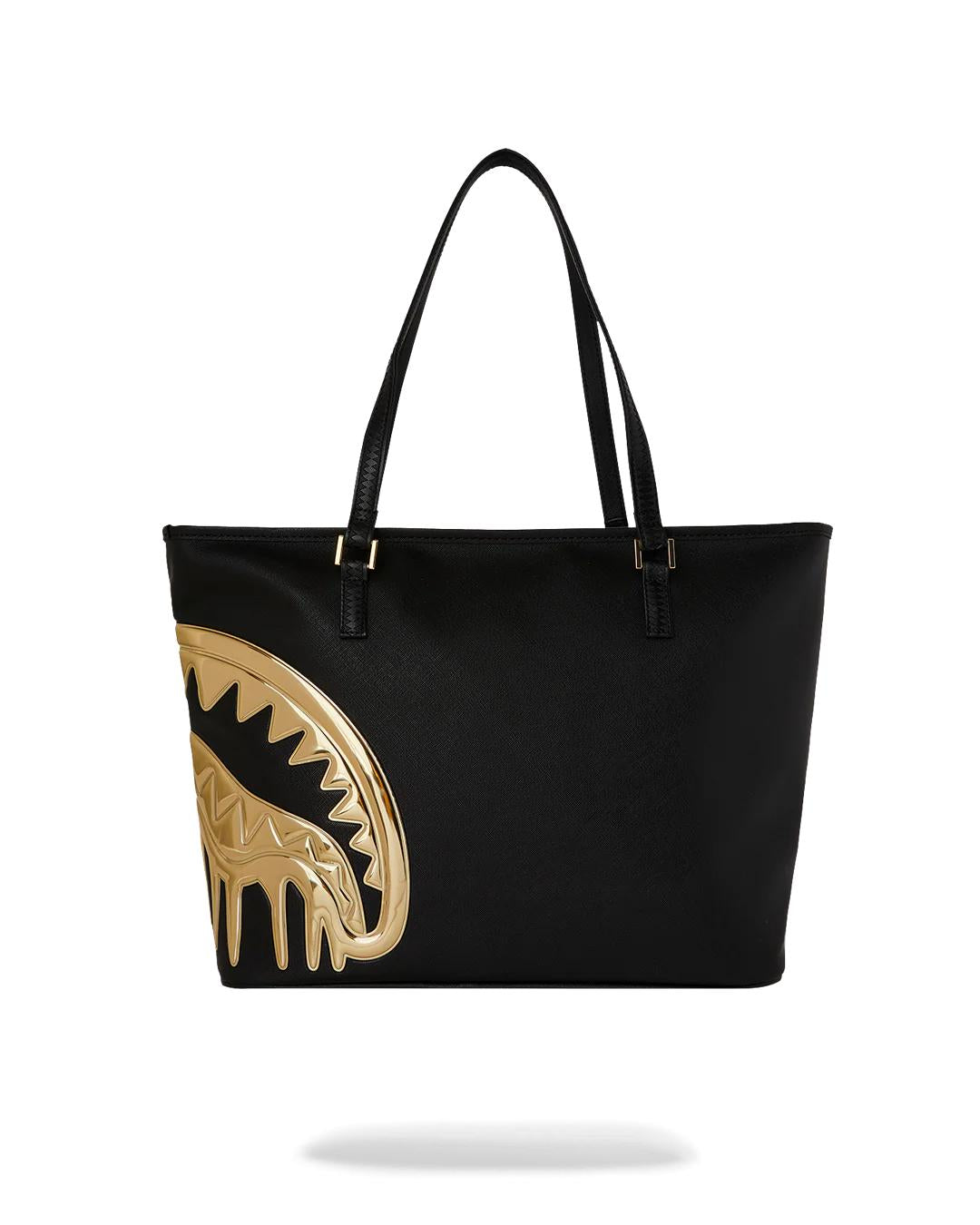 Sprayground GOLDHEART SHARK DRIP TOTE