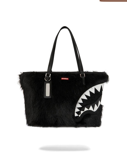 Sprayground FURZILLA SHARK (NIGHT) TOTE
