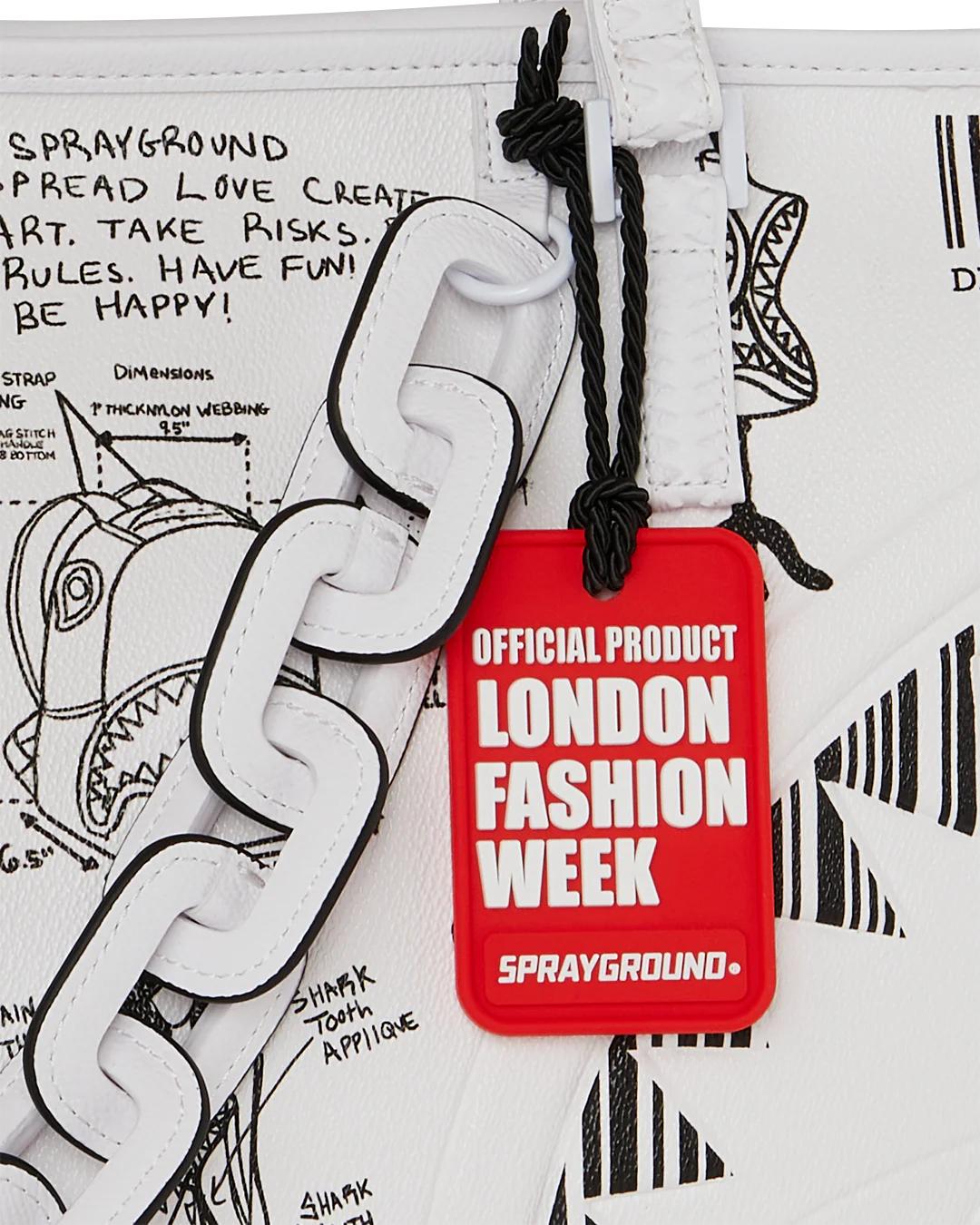 Sprayground LONDON FASHION WEEK DESIGNER DREAMS TOTE