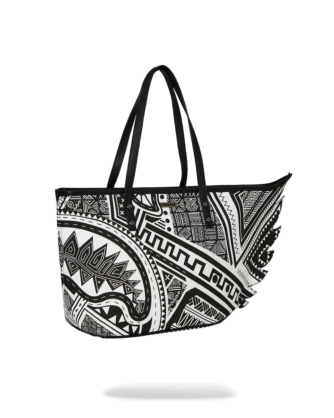 Sprayground A.I. AFRICAN INTELLIGENCE THE SKYHAWK WING TOTE - SANDFLOWER COLLAB