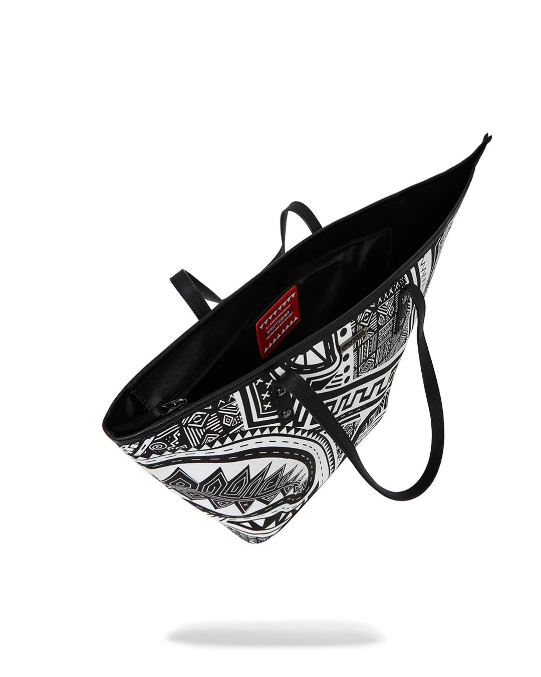 Sprayground A.I. AFRICAN INTELLIGENCE THE SKYHAWK WING TOTE - SANDFLOWER COLLAB