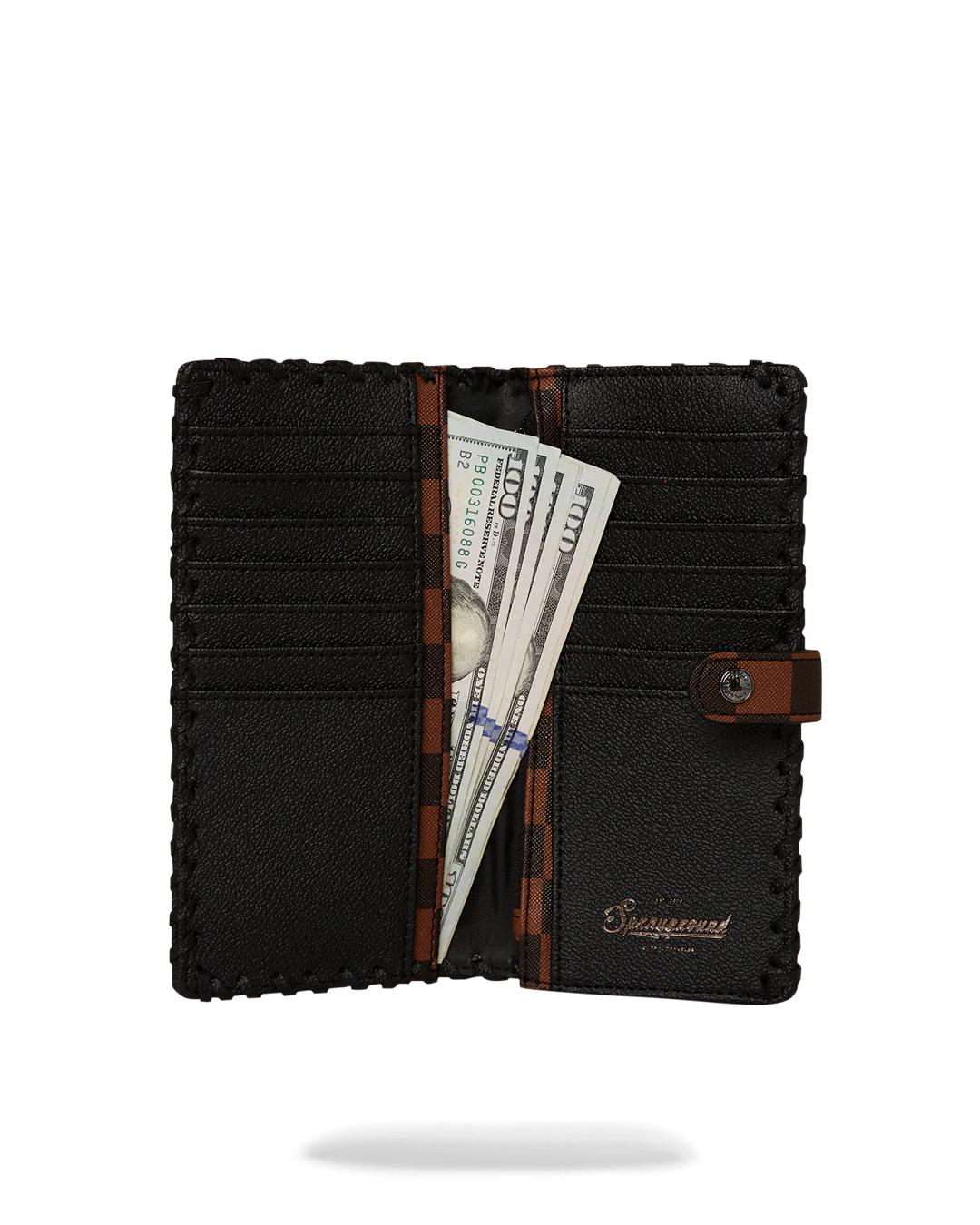 Sprayground CHECKPOINT ROYALE SINGLE-FOLD WALLET