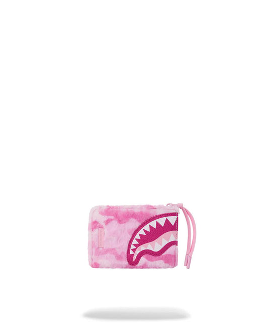 Sprayground FURRROCIOUS IN PINK WALLET