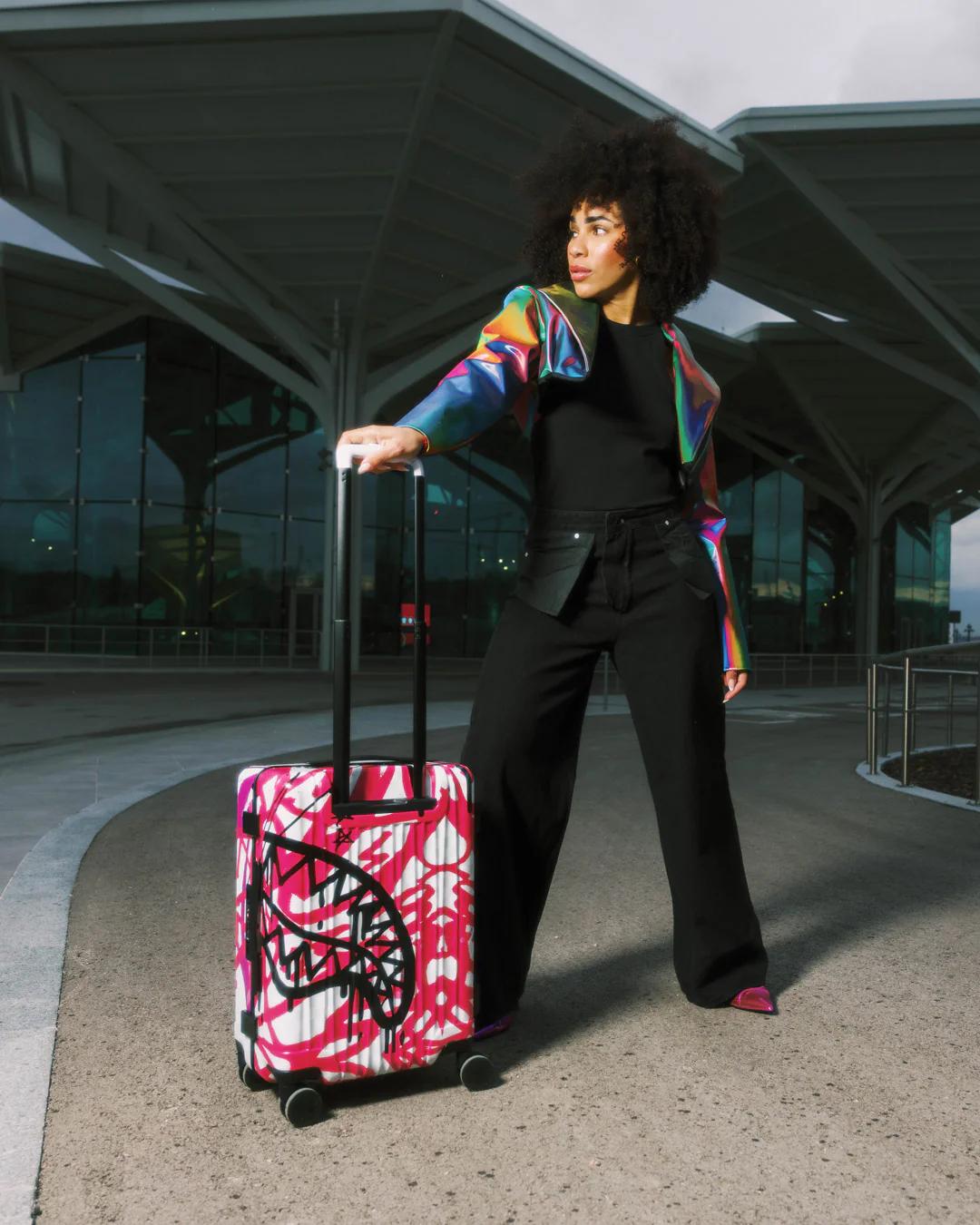 Sprayground CRASH GRAFF TURBO CARRY-ON LUGGAGE